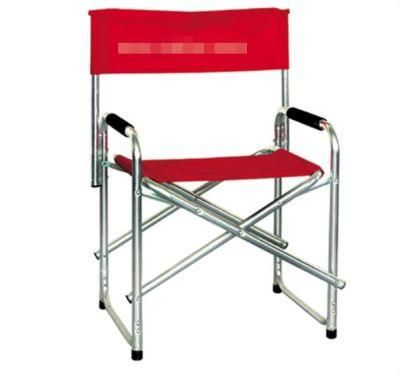 High Quality Portable Lightweight Aluminum Metal Folding Beach Camping Chairs with Arms Chinese Factory