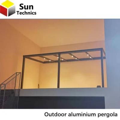 Chinese Style Modern Industrial Shadowing Aluminum Profiles for Pergola