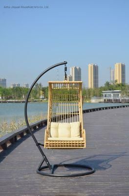 Outdoor China Wicker Basket Rattan Garden Hanging Chairs Swing Factory