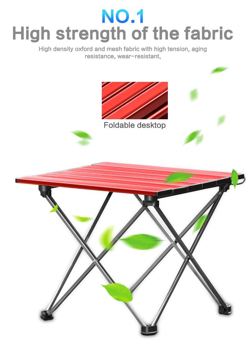 2021 Wholesale Camping Aluminium Cheap Portable Folding Picnic Table