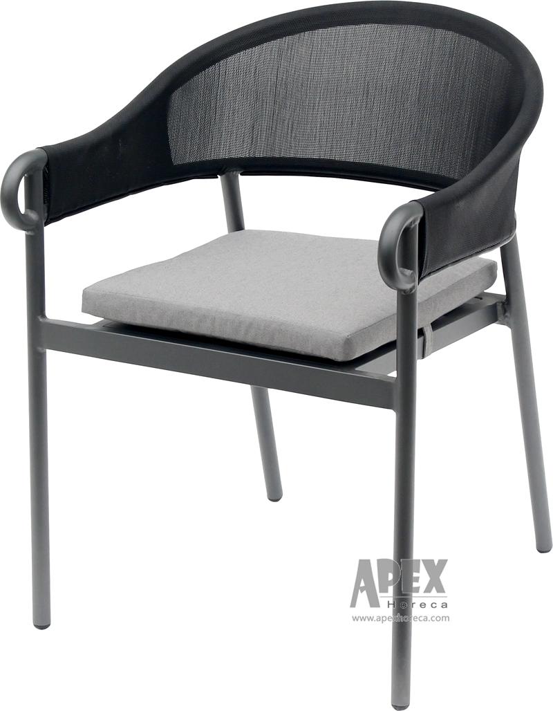 Modern Outdoor Home Wholesale Restaurant Dining Aluminum Chair