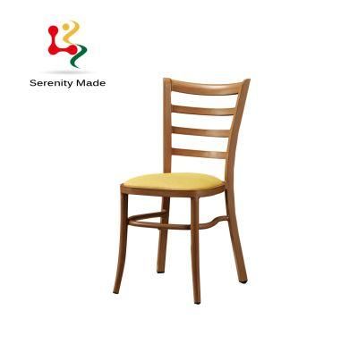 Event Outdoor Furniture Aluminum Frame Fabric Seat Dining Chairs