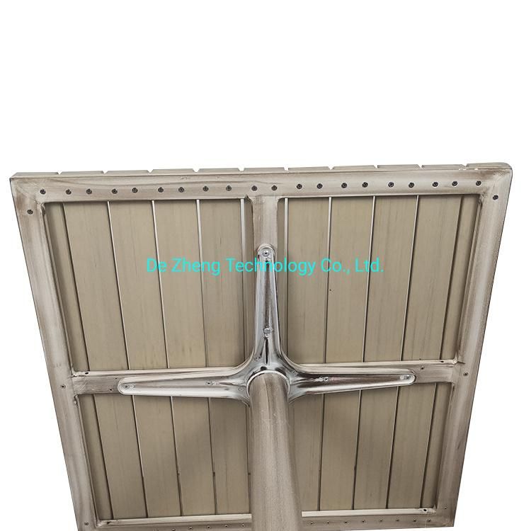 Subway Station Cafe Bar Outdoor Waterproof Restaurant Leisure Aluminum Polywood Table