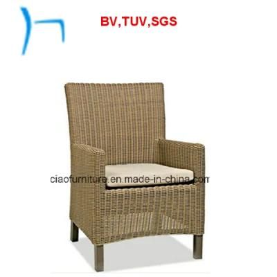 Hand Weaving Outdoor Rattan Furniture Wicker Dining Chair (CF1031)