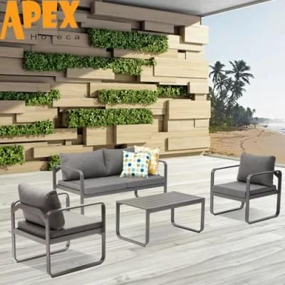 All Weather Patio Furniture Set Aluminum Outdoor Modular Sofa Wholesale
