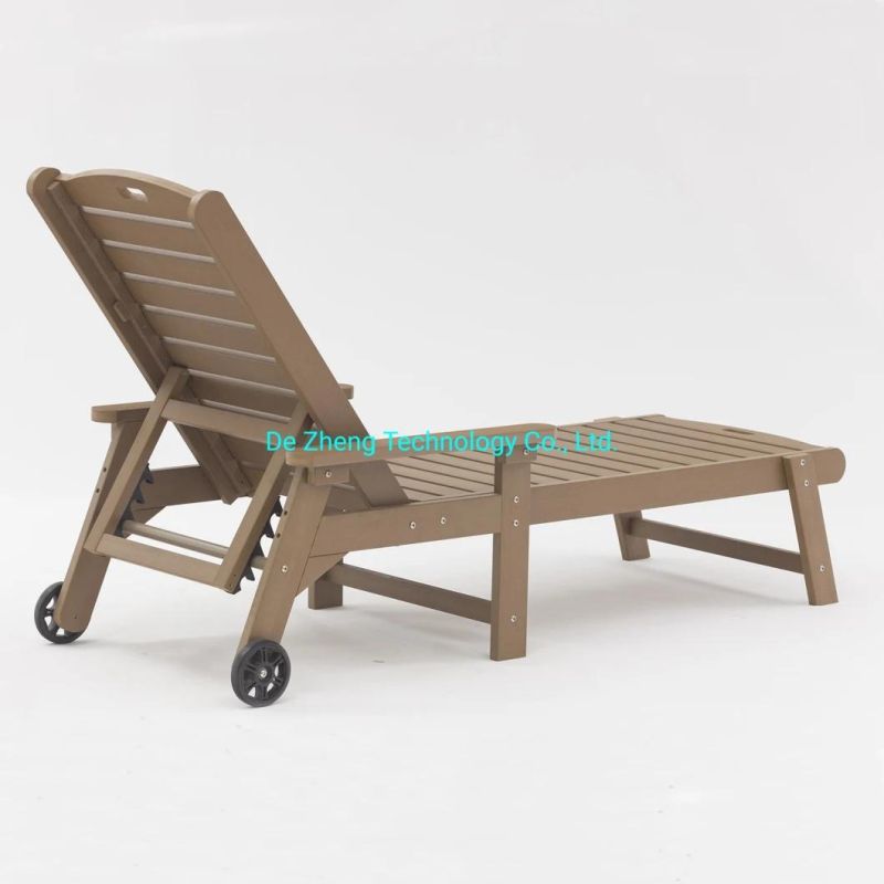 China Wholesale Modern Outdoor Garden Chaise Lounge for Home with Cushion