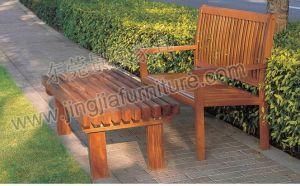 Outdoor Solid Wood Leisure Patio Garden Dining Products (JJ-LT16)
