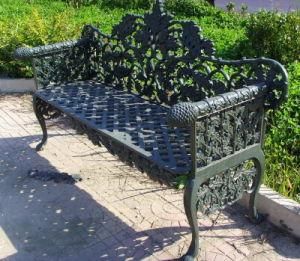 Cast Iron Bench (4-50)