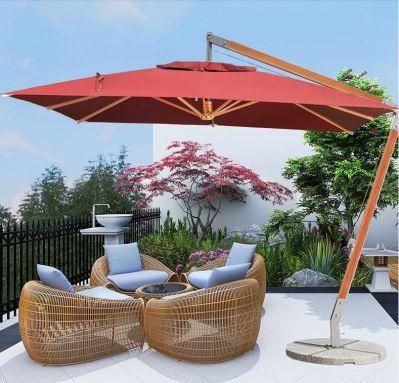 UV Protection Outdoor Large Beach Sun Umbrella with Restaurant Garden