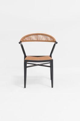 Aluminum Textlile Weaving Stackable Chair