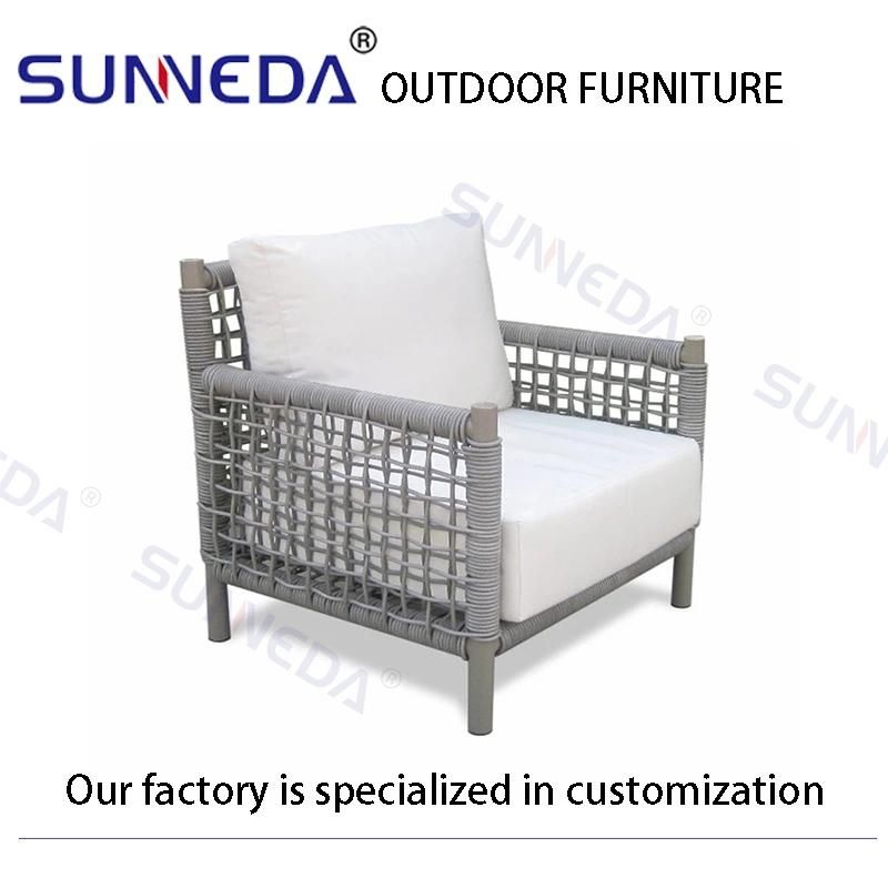 All Weather Bistro Patio Hotel Courtyard Garden Sofa with Table Furniture