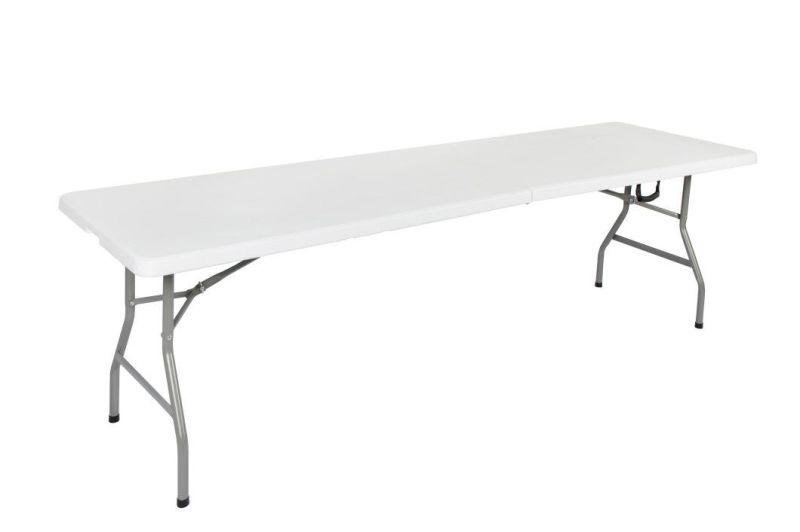 Cheap Wholesale 4FT 5FT 6FT 8FT Banquet Fold in Half Plastic Table
