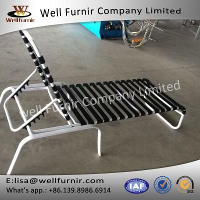 Well Furnir Strap Without Armrest High Chaise Lounge (WF-17029)