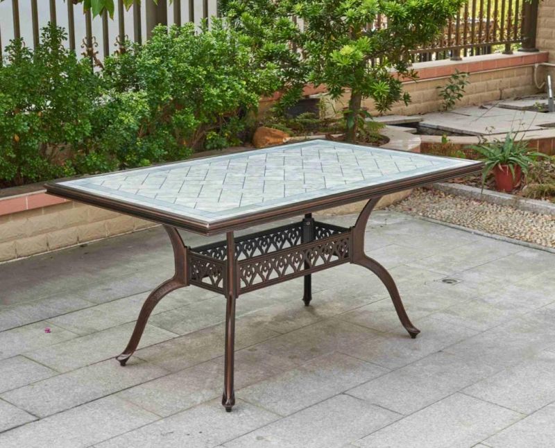 Good Quality Rust Resistant Rectangle Table