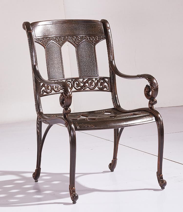 Aluminum Chairs Relaxing Outdoor Chair for Garden with Arms