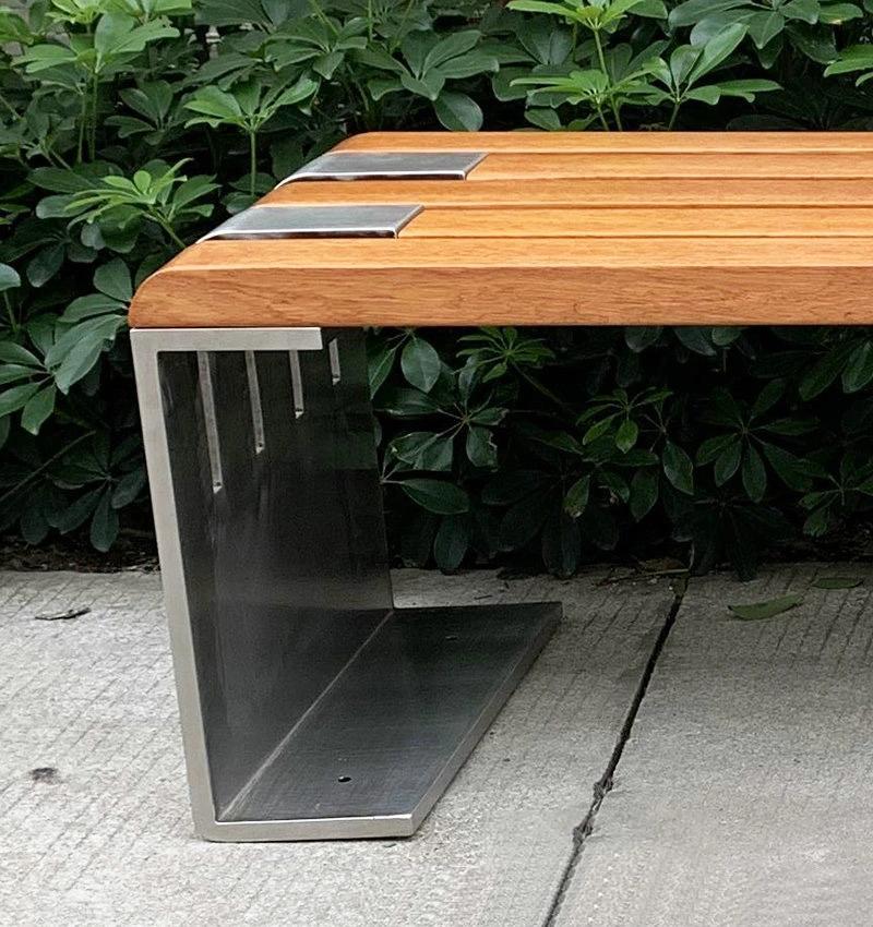 Public Park Chair and Table, Garden Furniture
