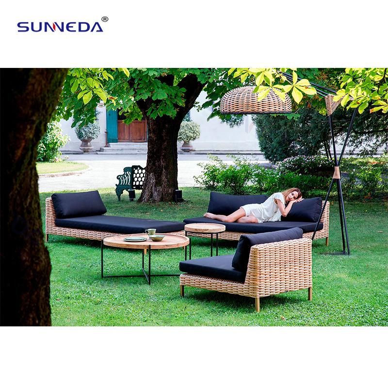 Garden Sets Commercial Outdoor Patio Rattan Sofa Set Furniture