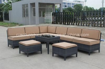 Dubai Furniture Sectional Rattan Sofa Set for Wholesale