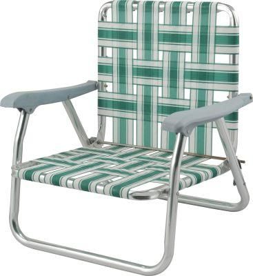 Giantex Folding Beach Chair Portable Camping Steel Frame Lightweight Support 265 Lbs Lawn Webbing Chair