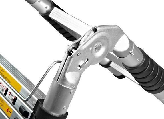 Super Quality Aluminium Multifunctional Cable Loft Folding Exsenion Ladder
