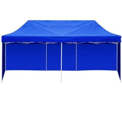 3m X 6m Blue Aluminium Folding Pop up Party Gazebo Outdoor Tent