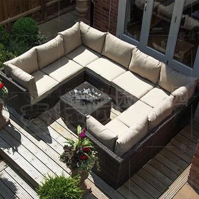 Outdoor Rattan Sofa Combination Living Room Outdoor Rattan Sofa