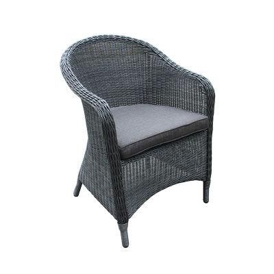 New Outdoor Patio Dining Furniture Aluminum Frame Rattan Woven Chair Set