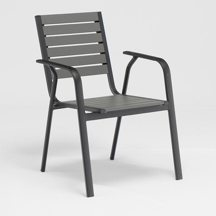 5 PCS Black Outdoor Bistro Set Garden Furniture Patio