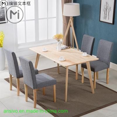 Nordic Modern Modern High Quality Wood High Back Dining Chairs for Sale