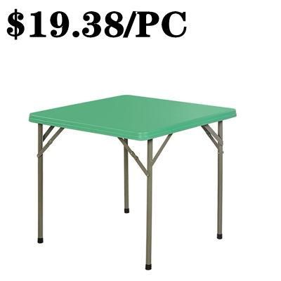 Wholesale Dining Restaurant Hotel Morden Folding Garden Plastic Table