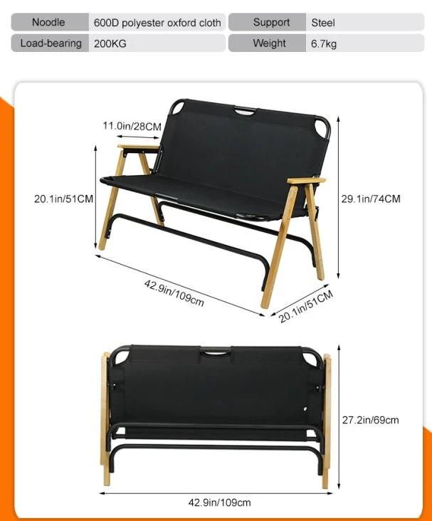 Outdoor Wholesale OEM Bench Camping Chair