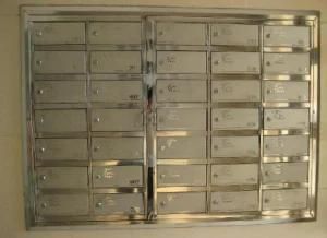 Apartment Locking Mailbox