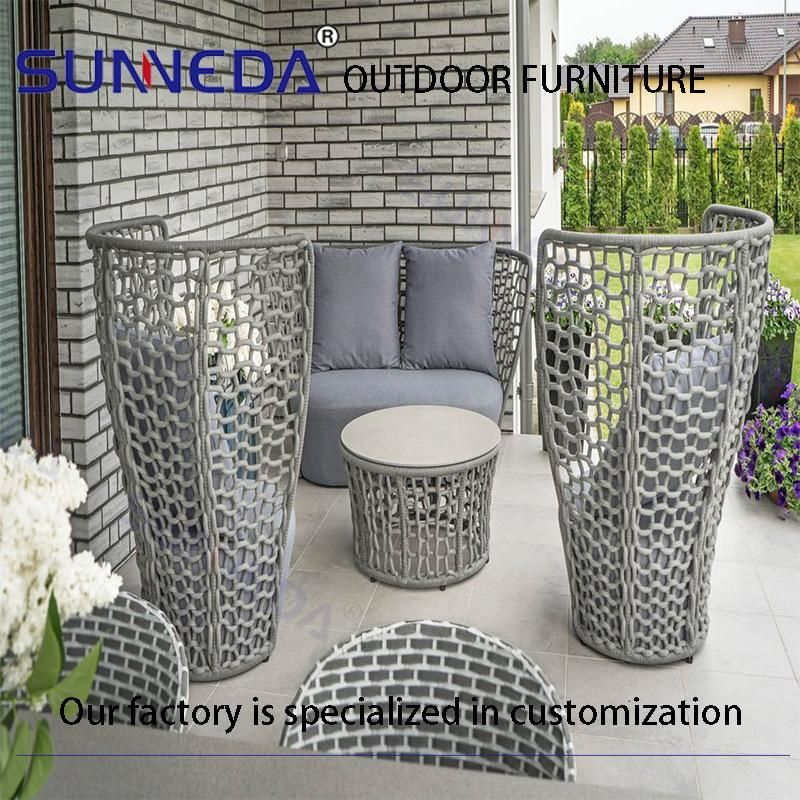 Multi-Person Rattan Woven Guest Chair