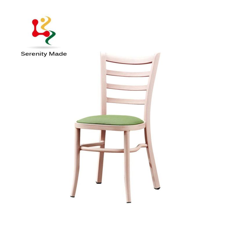 Event Outdoor Furniture Aluminum Frame Fabric Seat Dining Chairs