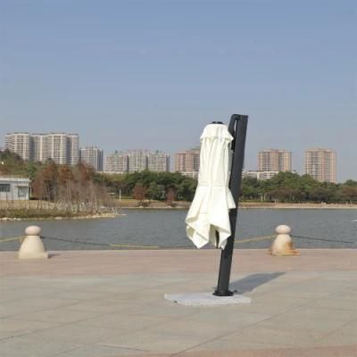 Sunshade Isolation UV Traditional Double Top Hydraulic Side Pole Umbrella