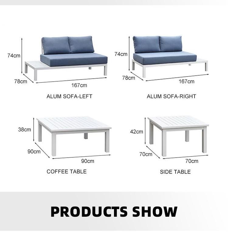 Hot Sales Modern Furniture Patio Living Room Sofa Set