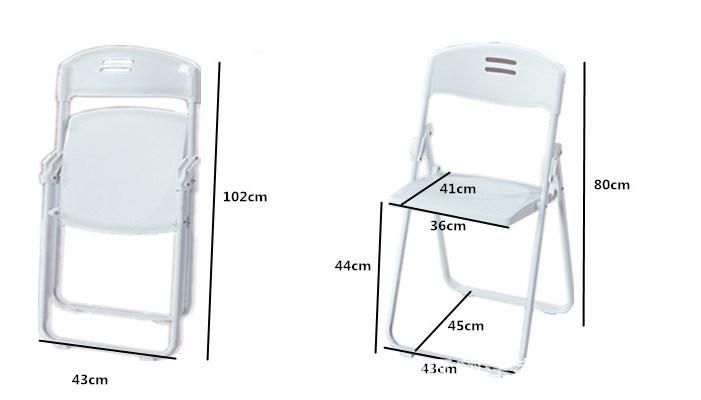 Plastic Folding Outdoor Metal Frame Wedding Party Event Party Folding Chair