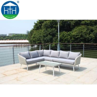 Patio Rattan Outdoor Modular Wicker Sectional Sofa Set Garden Furniture