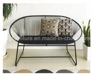 702b-Stpe Home Goods Rattan Loveseat Armrest Cafe Chair