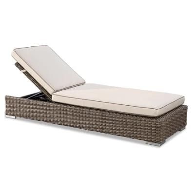 Well Furnir Outdoor Wicker Chaise Lounge (WF-1710173)