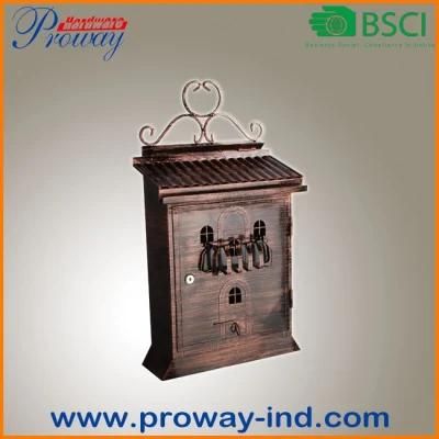 New Design Antique Wall Mounted Mailbox Pw-541