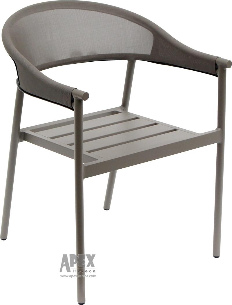 Modern Outdoor Home Wholesale Restaurant Dining Aluminum Chair