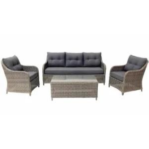 Outdoor Garden Rattan Wicker Furniture Conversation Sofa Set