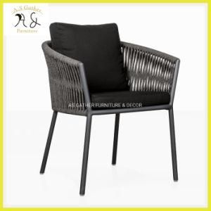 Leisure Style Aluminum Farme with Outdoor Seat Pad Armchair