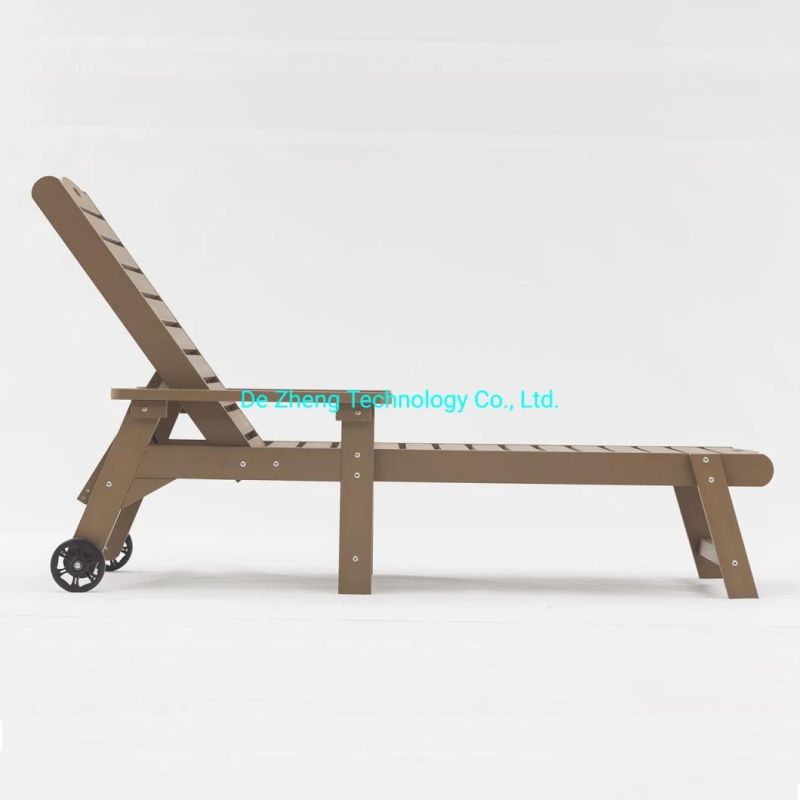 China Wholesale Modern Outdoor Garden Chaise Lounge for Home with Cushion