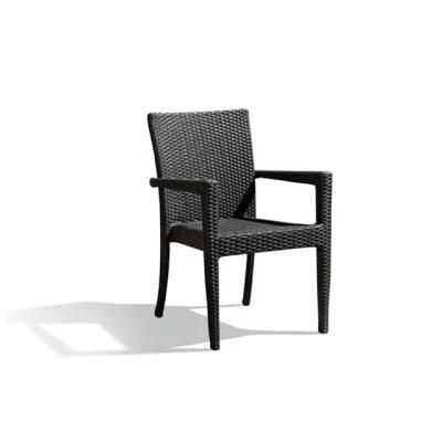 Hot Sale Modern Stackable Garden Rattan Arm Chair