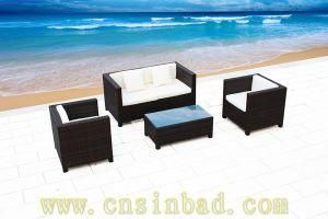 Outdoor Rattan Furniture for Living Room with Single Sofa SGS (8206)