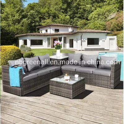 Best Selling Modern Rattan Patio Conversation Set Waterproof Wicker Sofa Outdoor Garden Furniture