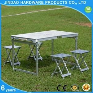 Indoor and Outdoor Lightweight Compact Buffet Folding Dining Table Portable Party Table