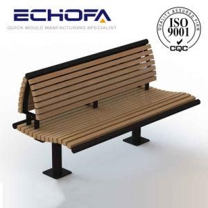 High Quanlity Moden Waterproof Outdoor Leisure Garden Wooden Public Bench